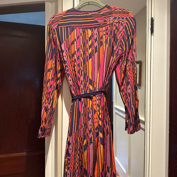 Trina Turk Multicolor Geometric Midi Dress - Picture 3 of 4